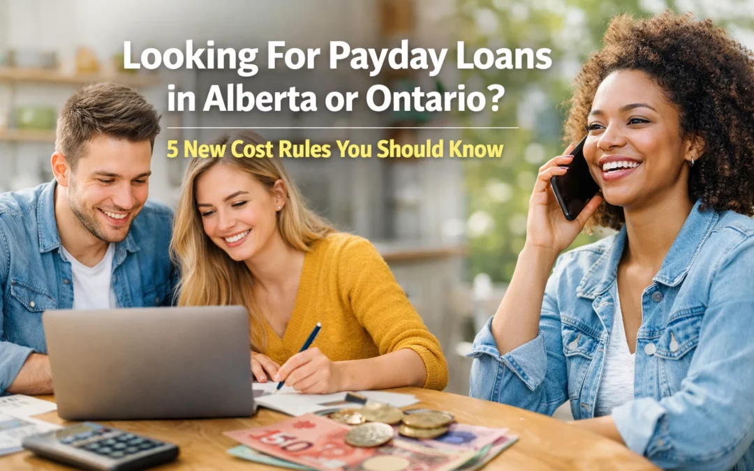 Looking For Payday Loans in Alberta or Ontario? 5 New Cost Rules You Should Know